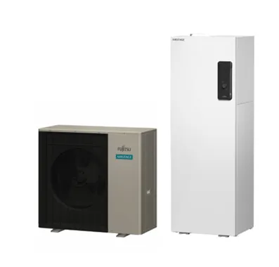 Fujitsu Waterstage High Power 12 kW z integriranim 190l bojlerjem R32 – Toplotna črpalka zrak–voda (3‑fazna) 